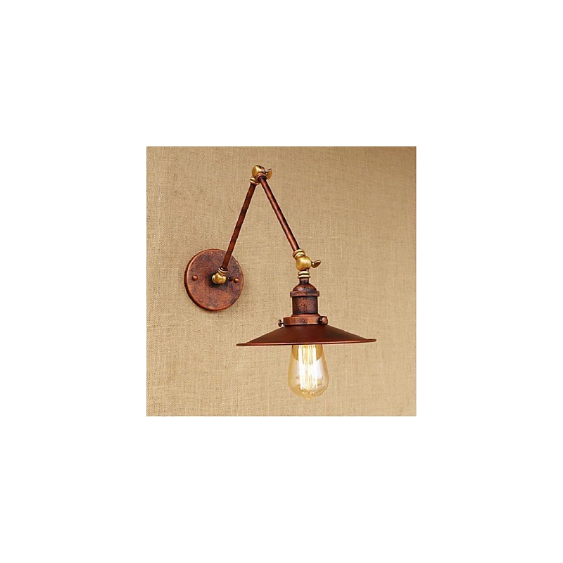 Μακρύ μπράτσο Μισοσκουριασμένο Industrial Retro Nostalgic Πτυσσόμενες Πτυσσόμενες Απλίκες Τοίχου Φωτιστικό τοίχου
