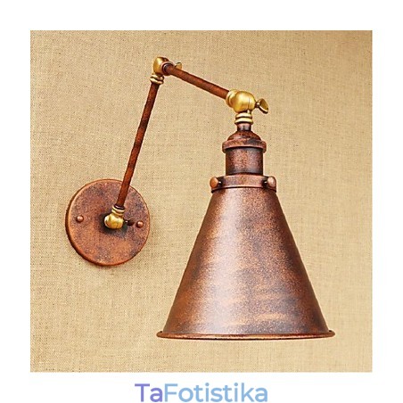 Μακρύς βραχίονας Half rust Retro Creative Nostalgic Πτυσσόμενες Πτυσσόμενες Απλίκες Τοίχου Φωτιστικό τοίχου Μακρύς βραχίονας Half rust Retro Creative Nostalgic Πτυσσόμενες Πτυσσόμενες Απλίκες Τοίχου Φωτιστικό τοίχου