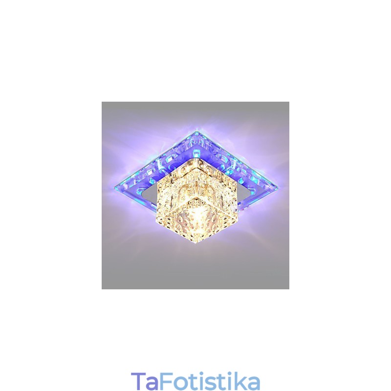 Μίνι κρυστάλλινο φωτιστικό οροφής Spotlight 3W Creative Lamp Tube Light Πολύχρωμο τετράγωνο φως θόλου
