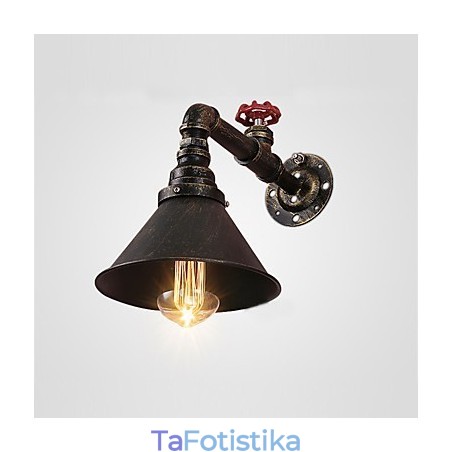 Water Pipe Wall Lights Retro Industrial Style Creative Country Metal Restaurant Cafe Bar Bar Επιτραπέζιες Απλίκες Water Pipe Wall Lights Retro Industrial Style Creative Country Metal Restaurant Cafe Bar Bar Επιτραπέζιες Απλίκες
