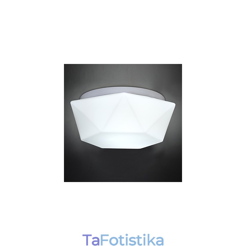 Creative White Diamond Glass Dome Light Absorb