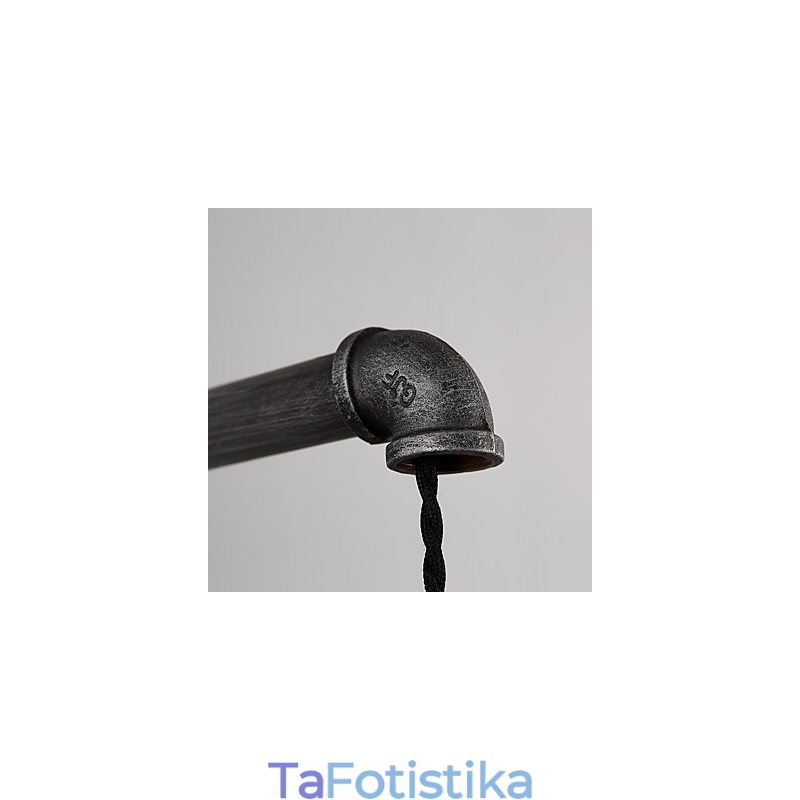 Vintage Industrial Pipe Φωτιστικά τοίχου με διακόπτη Creative Lights Εστιατόριο Cafe Bar Διακοσμητικός φωτισμός με 1 ανοιχτόχρωμο φινίρισμα