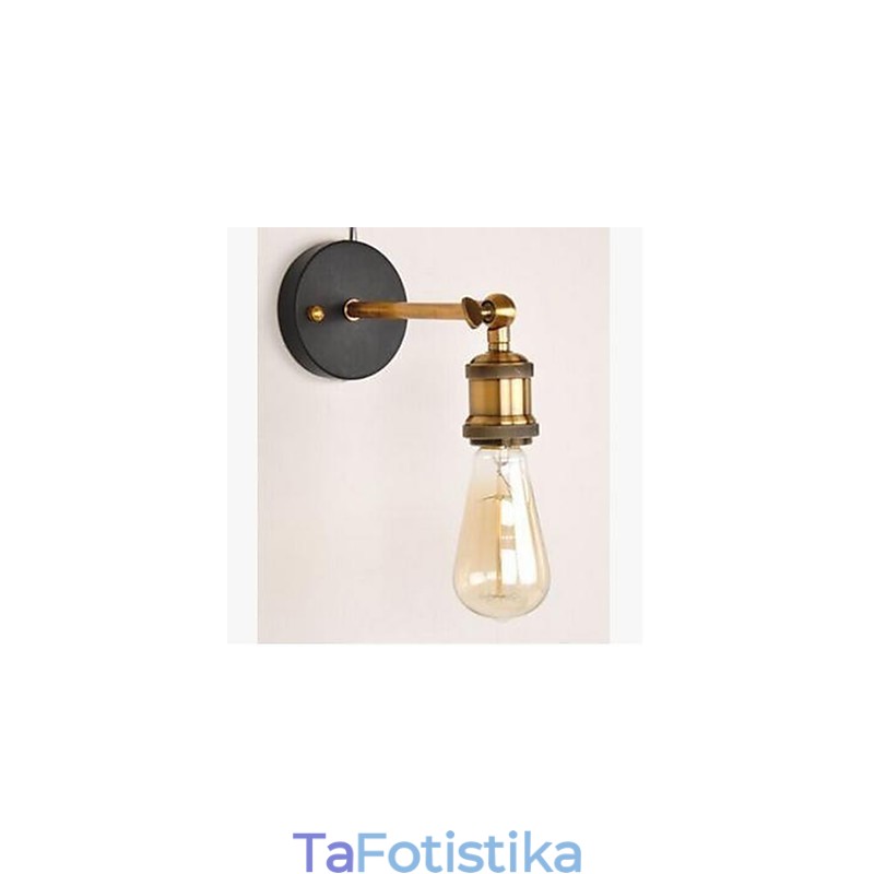 The American Village Wall Balcony Corridor Simple Copper Head Lamp