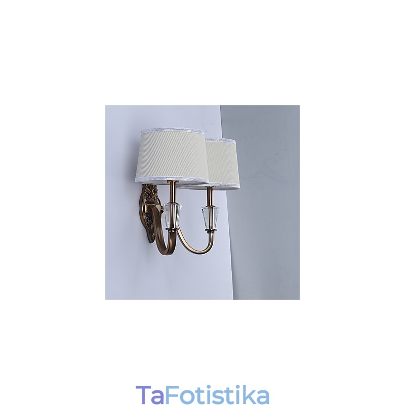 Παραδοσιακό κλασικό ηλεκτρολυμένο χαρακτηριστικό για προστασία ματιών Απλίκες τοίχου κάτω από το φως Φωτιστικό τοίχου