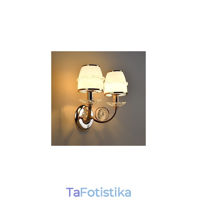 Μοντέρνο σύγχρονο ηλεκτρολυμένο χαρακτηριστικό για προστασία ματιών Απλίκες τοίχου από φως περιβάλλοντος