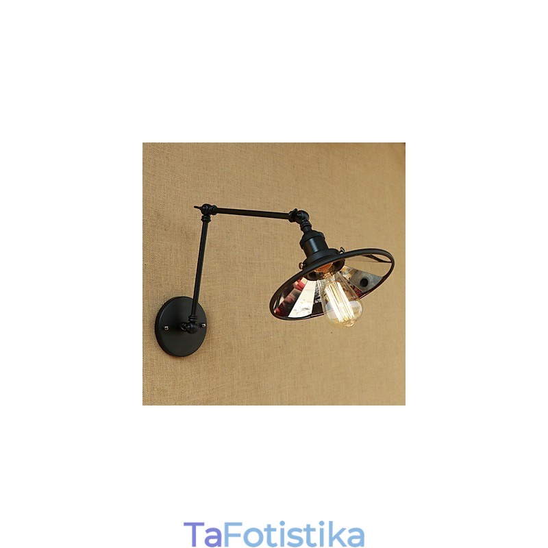 Χαρακτηριστικό ρετρό ζωγραφικής Rustic Lodge Country για Mini Style Swing Brain Wall Light