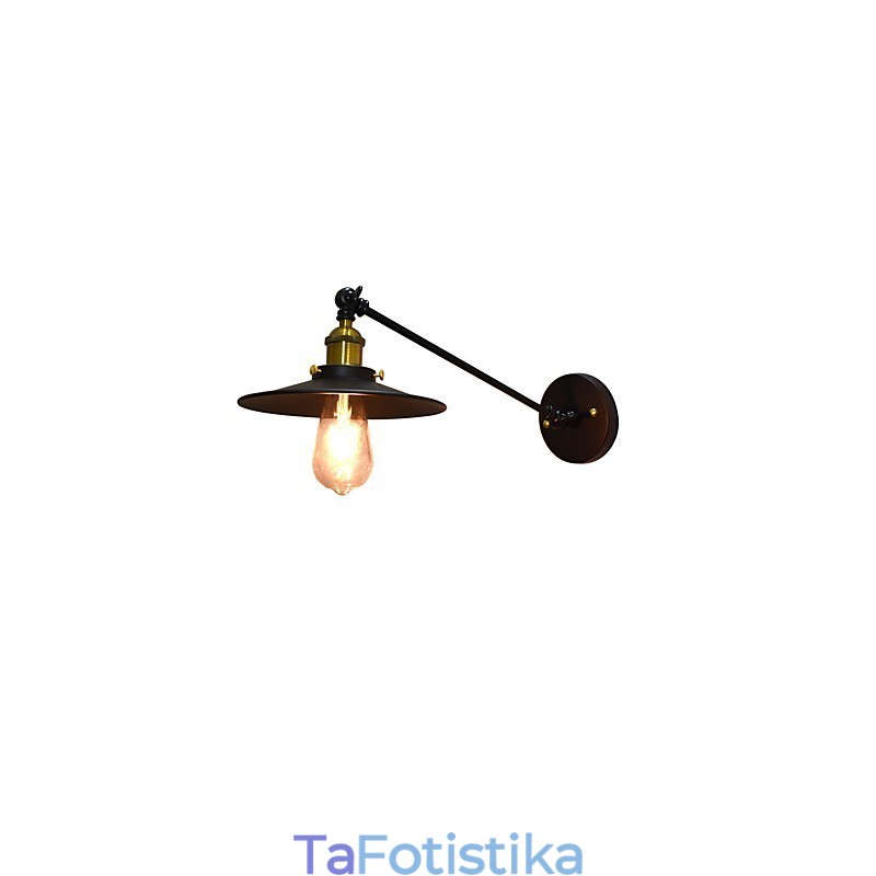Buzz Wall Σιδερένιο Επιτοίχιο Φωτιστικό Dumb Black Lightsaber Lamp on Wall