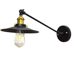 Buzz Wall Σιδερένιο Επιτοίχιο Φωτιστικό Dumb Black Lightsaber Lamp on Wall