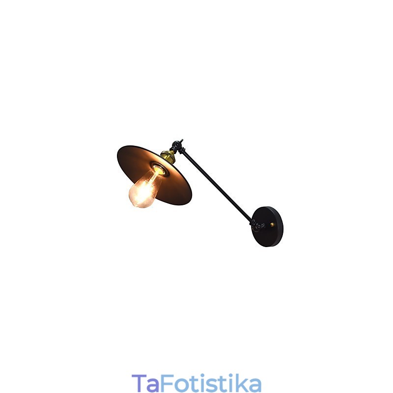Buzz Wall Σιδερένιο Επιτοίχιο Φωτιστικό Dumb Black Lightsaber Lamp on Wall