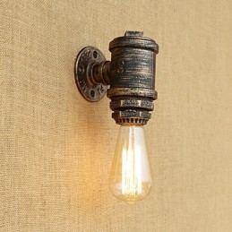 Country Retro Painting χαρακτηριστικό για Mini Style Ambient Light Απλίκες τοίχου Φωτιστικό τοίχου