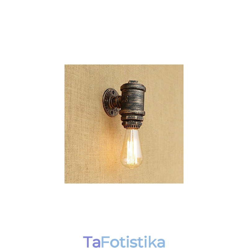 Country Retro Painting χαρακτηριστικό για Mini Style Ambient Light Απλίκες τοίχου Φωτιστικό τοίχου