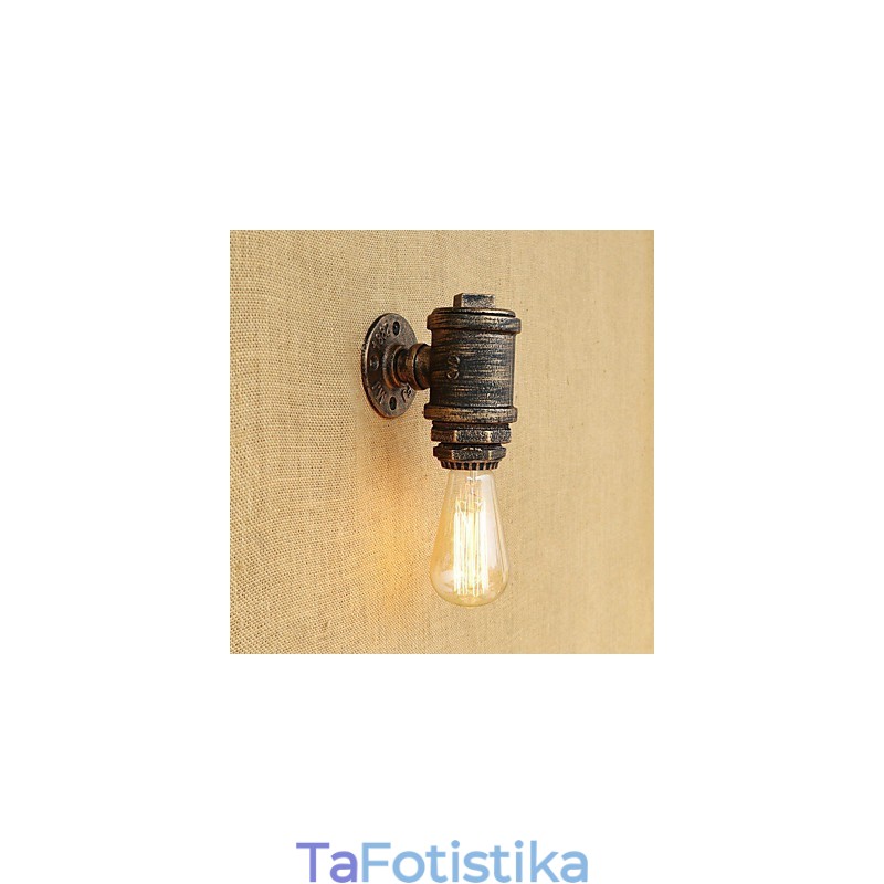 Country Retro Painting χαρακτηριστικό για Mini Style Ambient Light Απλίκες τοίχου Φωτιστικό τοίχου