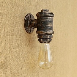 Country Retro Painting χαρακτηριστικό για Mini Style Ambient Light Απλίκες τοίχου Φωτιστικό τοίχου