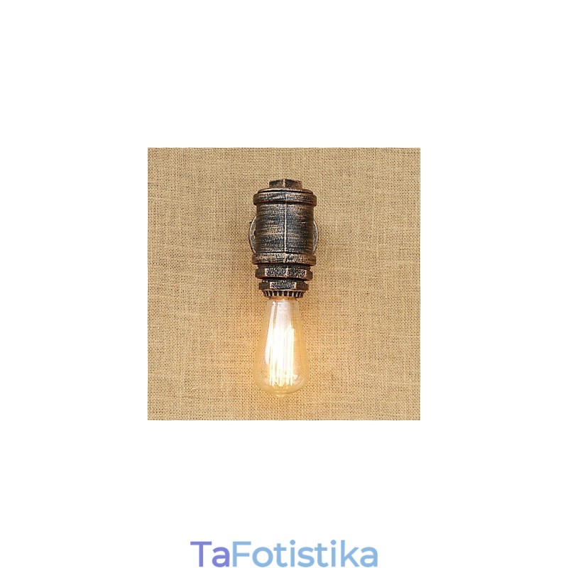 Country Retro Painting χαρακτηριστικό για Mini Style Ambient Light Απλίκες τοίχου Φωτιστικό τοίχου