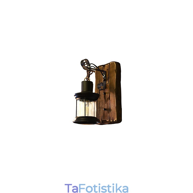 Χαρακτηριστικό παραδοσιακής κλασικής ζωγραφικής Rustic Lodge για φωτιστικά τοίχου Downlight