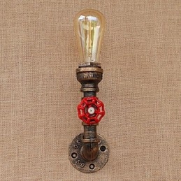 Country Retro Painting χαρακτηριστικό για Mini Style Ambient Light Απλίκες τοίχου Φωτιστικό τοίχου