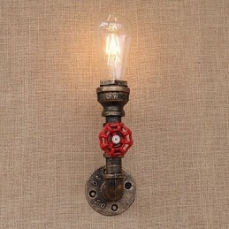 Country Retro Painting χαρακτηριστικό για Mini Style Ambient Light Απλίκες τοίχου Φωτιστικό τοίχου