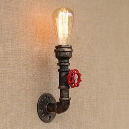 Country Retro Painting χαρακτηριστικό για Mini Style Ambient Light Απλίκες τοίχου Φωτιστικό τοίχου
