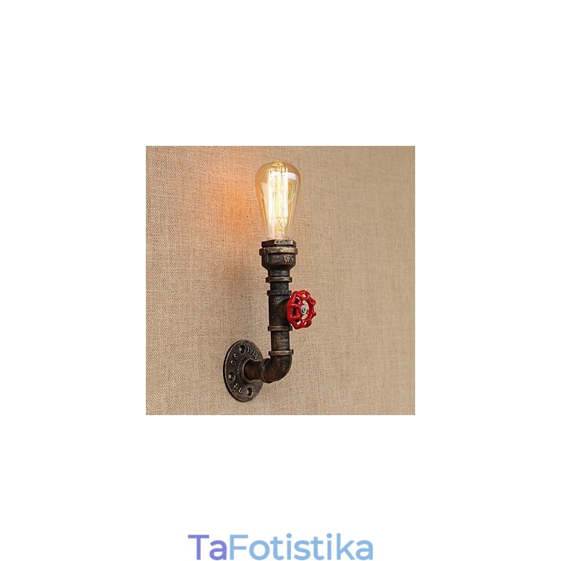 Country Retro Painting χαρακτηριστικό για Mini Style Ambient Light Απλίκες τοίχου Φωτιστικό τοίχου
