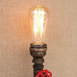 Country Retro Painting χαρακτηριστικό για Mini Style Ambient Light Απλίκες τοίχου Φωτιστικό τοίχου