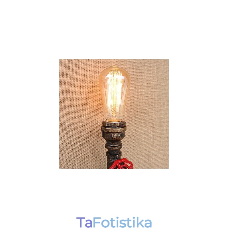 Country Retro Painting χαρακτηριστικό για Mini Style Ambient Light Απλίκες τοίχου Φωτιστικό τοίχου