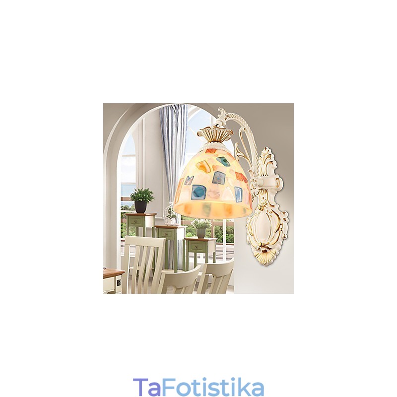 Λειτουργία ζωγραφικής Rustic Lodge για Απλίκες τοίχου Downlight Φωτιστικό τοίχου