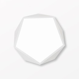 Τετράγωνο Φωτιστικό Οροφής Μοντέρνο Ακρυλικό Σλιπ