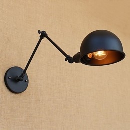 Απλή Country Retro Painting για Mini Style Swing Arm Eye Protection Downlight Swing Arm Lights
