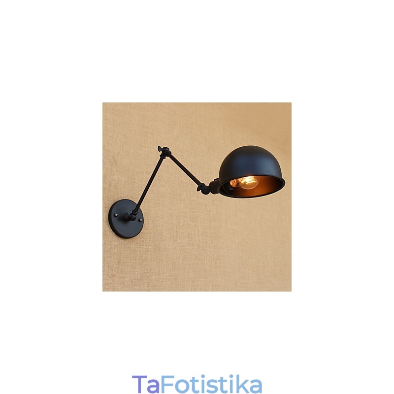 Απλή Country Retro Painting για Mini Style Swing Arm Eye Protection Downlight Swing Arm Lights