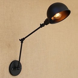Απλή Country Retro Painting για Mini Style Swing Arm Eye Protection Downlight Swing Arm Lights