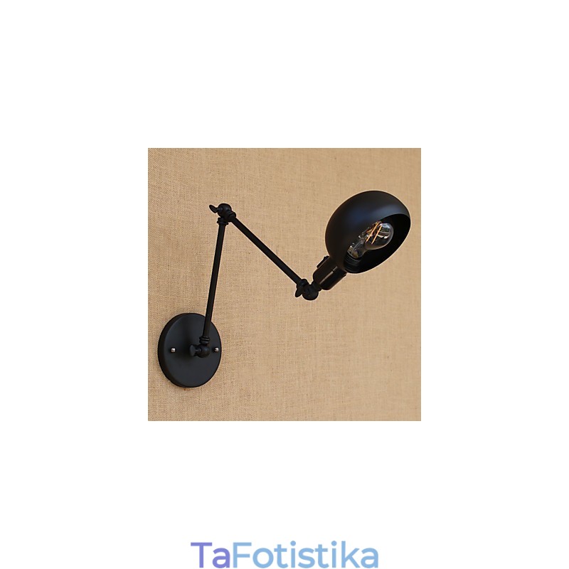 Απλή Country Retro Painting για Mini Style Swing Arm Eye Protection Downlight Swing Arm Lights