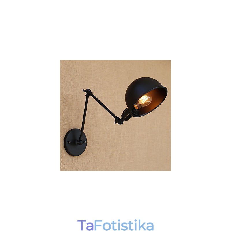 Απλή Country Retro Painting για Mini Style Swing Arm Eye Protection Downlight Swing Arm Lights