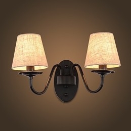 Ρουστίκ Lodge Simple Vintage Πίνακας Χαρακτηριστικό Φωτιστικό Περιβάλλοντος Απλίκες τοίχου Φωτιστικό τοίχου