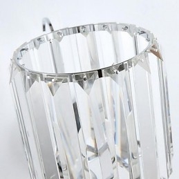 Crystal Modern Contemporary Electroplated Feature Uplight Απλίκες τοίχου Φωτιστικό τοίχου