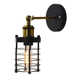 Απλό Vintage Country Retro Painting για απλίκες τοίχου με Mini Style Ambient Light