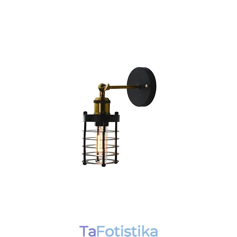 Απλό Vintage Country Retro Painting για απλίκες τοίχου με Mini Style Ambient Light