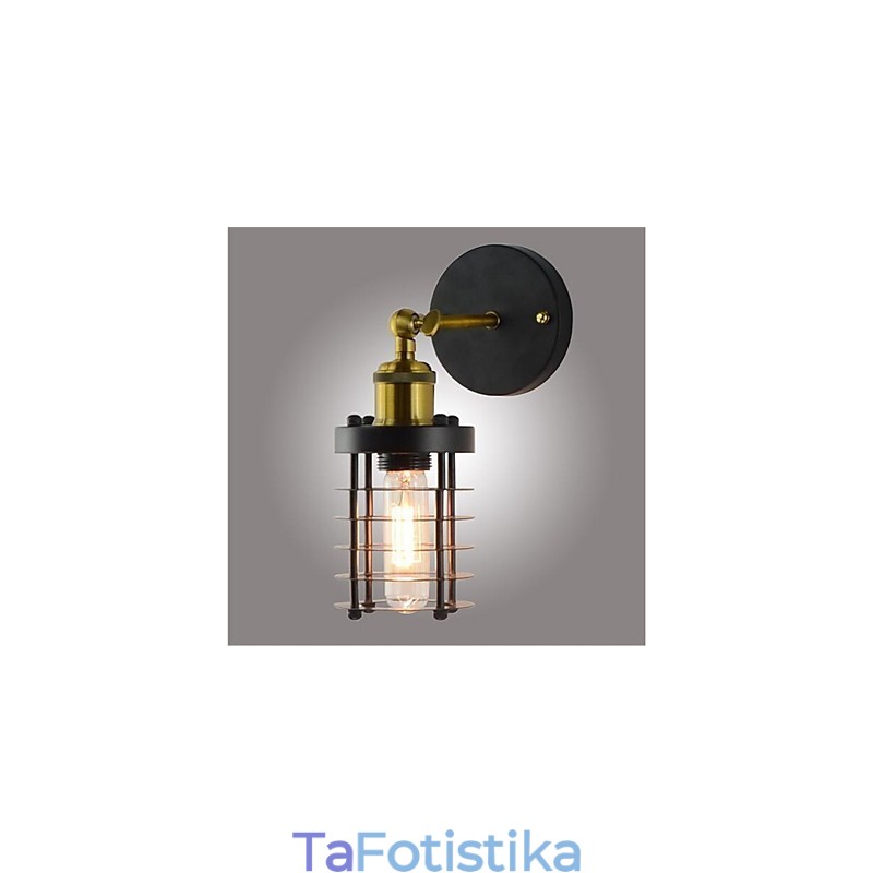 Απλό Vintage Country Retro Painting για απλίκες τοίχου με Mini Style Ambient Light
