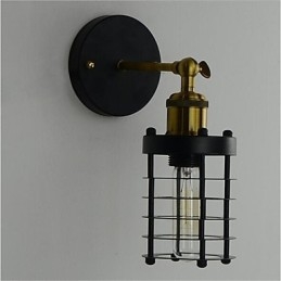 Απλό Vintage Country Retro Painting για απλίκες τοίχου με Mini Style Ambient Light