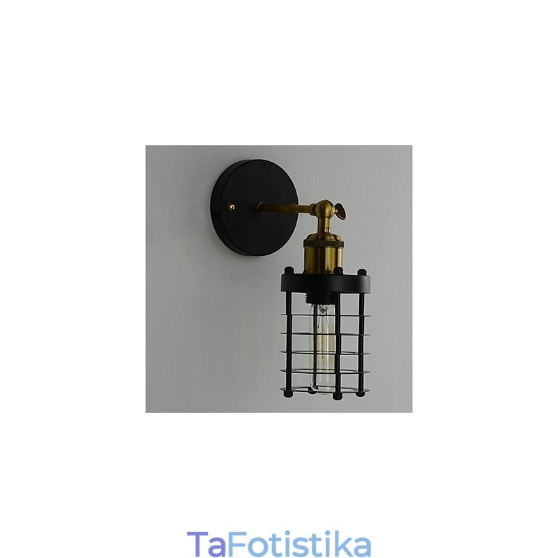 Απλό Vintage Country Retro Painting για απλίκες τοίχου με Mini Style Ambient Light