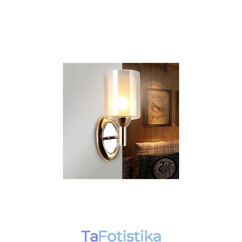 Μοντέρνα, σύγχρονα ηλεκτρολυμένα χαρακτηριστικά, απλίκες τοίχου φωτιστικό τοίχου