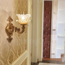 Μονόφωτο Παραδοσιακό Κλασικό Σαλόνι Τραπεζαρία Κρεβάτι Κρεβάτι Μεταλλικές Πολυτελείς Εσωτερικές Απλίκες