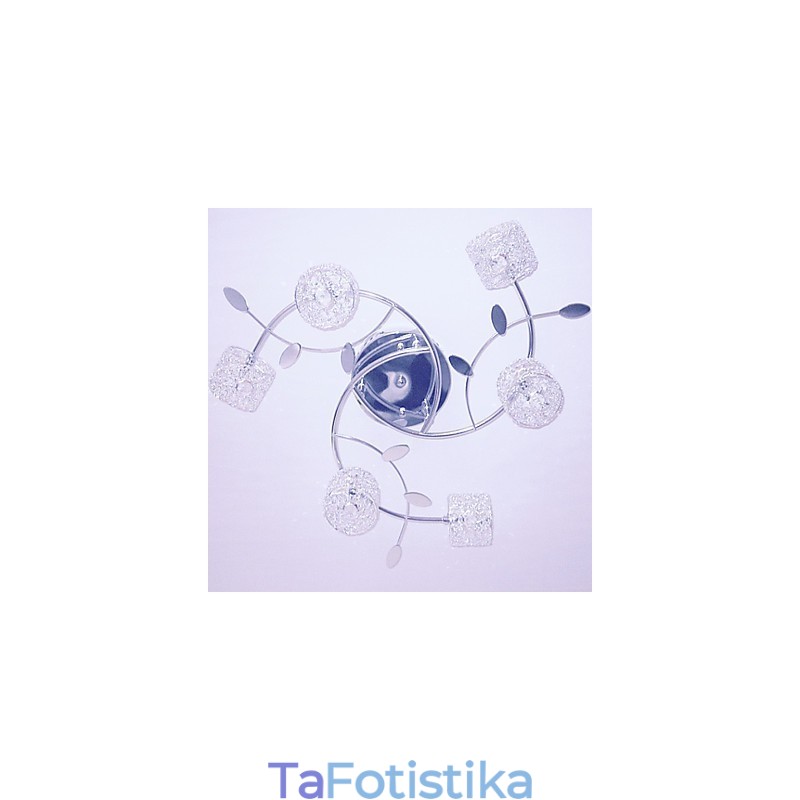 Μοντέρνο μοντέρνο κρύσταλλο ηλεκτρολυμένο χωνευτό στήριγμα