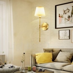 Μονόφωτες Παραδοσιακές Κλασικές Χάλκινες Εσωτερικές Απλίκες Τοίχου