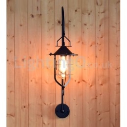 Ρετρό επιτοίχιο φωτιστικό αποβάθρας Black Wharf Wall Lights Dock Sconce Εστιατόριο Σαλόνι Cafe Bar Κατάστημα ρούχων