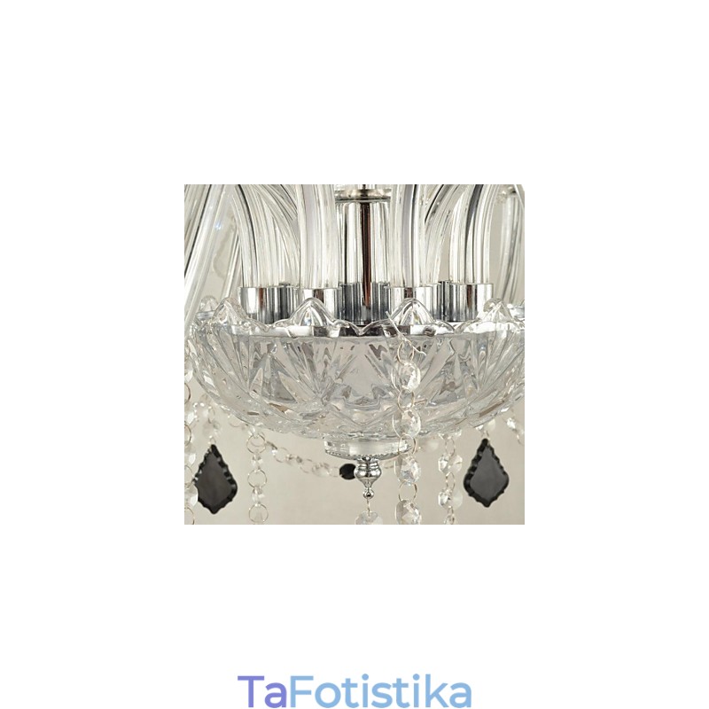 Μοντέρνος σύγχρονος πολυέλαιος από κρυστάλλινο γυαλί