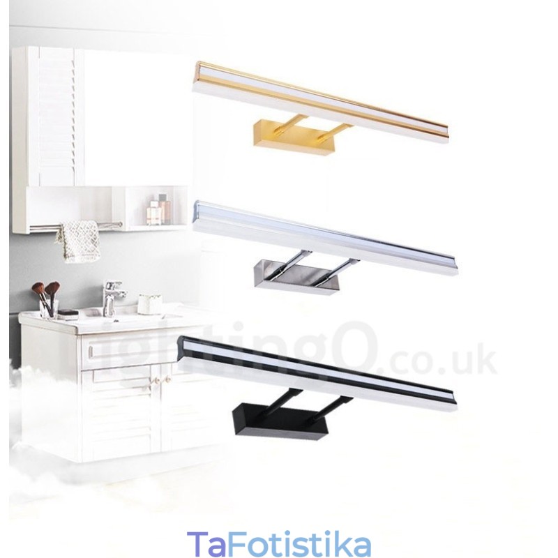 IP44 Φωτιστικό καθρέφτη Μπάνιου Φωτιστικά επάνω και κάτω Φωτιστικά τοίχου με ακρυλικό φωτιστικό μακιγιάζ