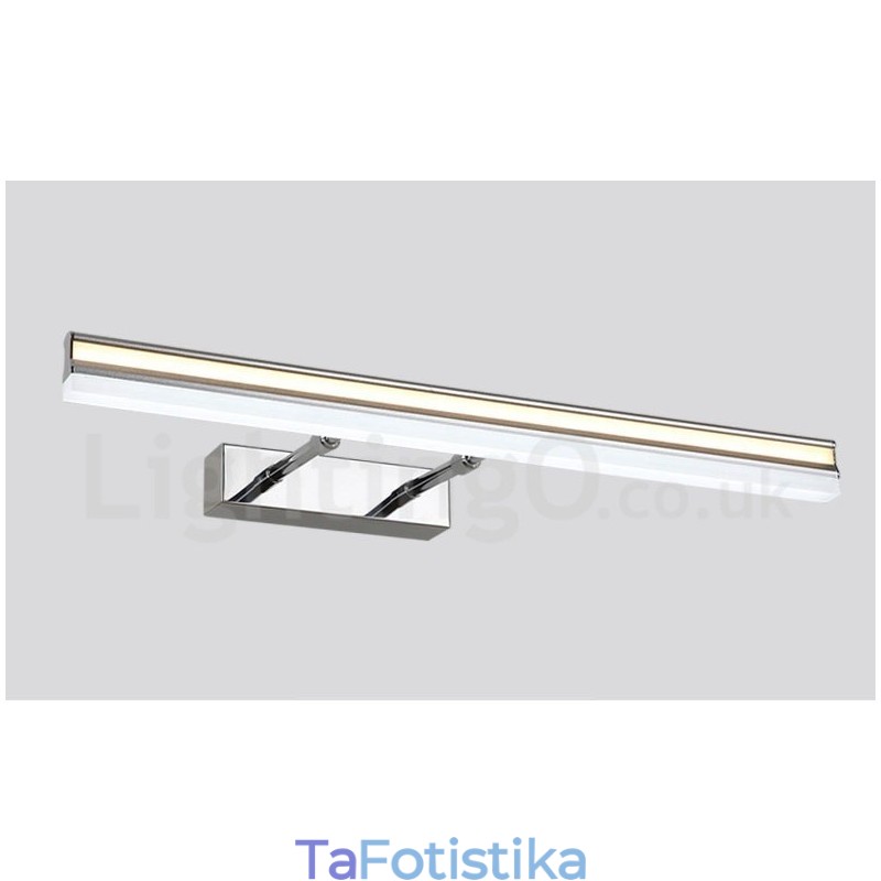 IP44 Φωτιστικό καθρέφτη Μπάνιου Φωτιστικά επάνω και κάτω Φωτιστικά τοίχου με ακρυλικό φωτιστικό μακιγιάζ