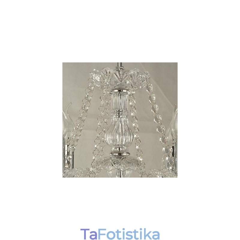 Μοντέρνος σύγχρονος πολυέλαιος από κρυστάλλινο γυαλί