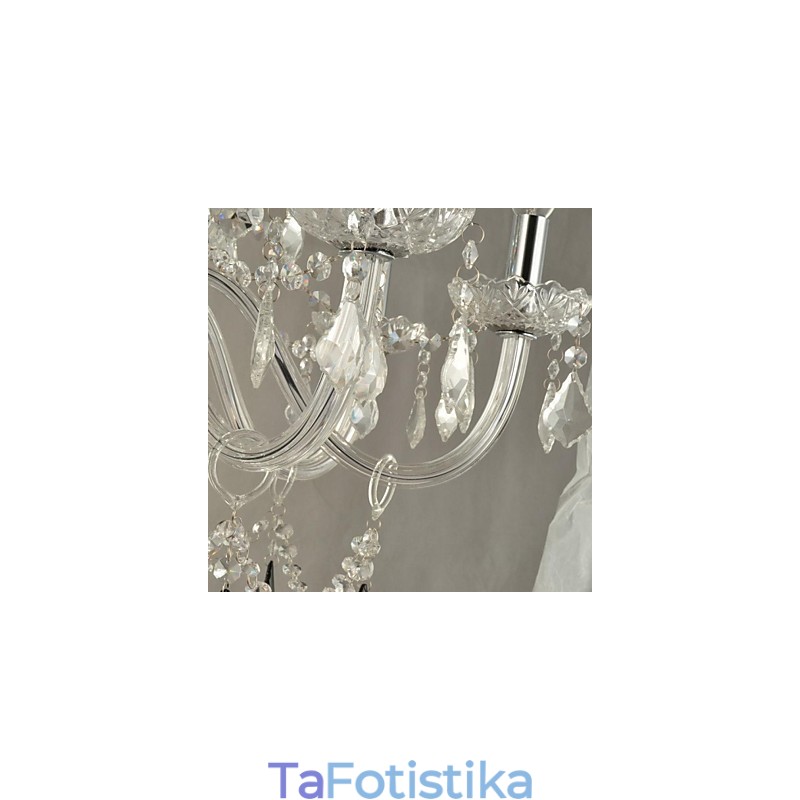 Μοντέρνος σύγχρονος πολυέλαιος από κρυστάλλινο γυαλί