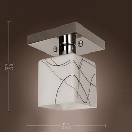 Μοντέρνο, μοντέρνο μίνι στυλ, ηλεκτρολυμένο μεταλλικό χωνευτό στήριγμα